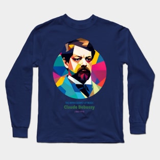 Claude Debussy WPAP Long Sleeve T-Shirt